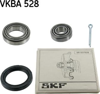 SKF VKBA 528 - Комплект підшипника маточини колеса autozip.com.ua