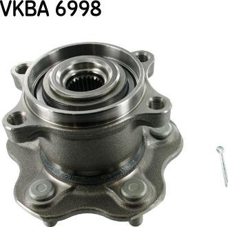 SKF VKBA 6998 - Комплект підшипника маточини колеса autozip.com.ua