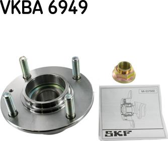 SKF VKBA 6949 - Маточина колеса autozip.com.ua