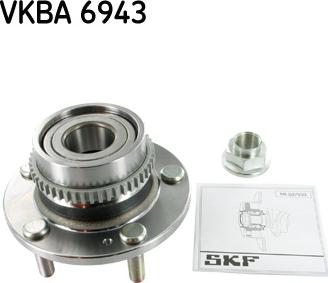 SKF VKBA 6943 - Маточина колеса autozip.com.ua