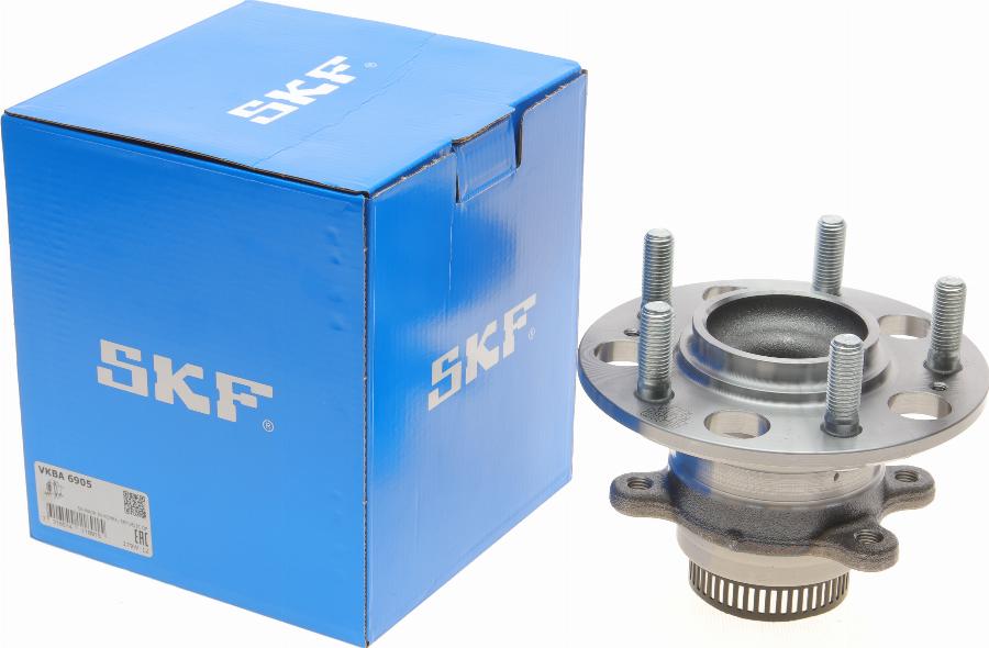 SKF VKBA 6905 - Комплект підшипника маточини колеса autozip.com.ua