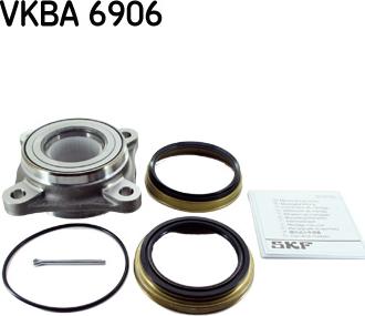 SKF VKBA 6906 - Комплект підшипника маточини колеса autozip.com.ua