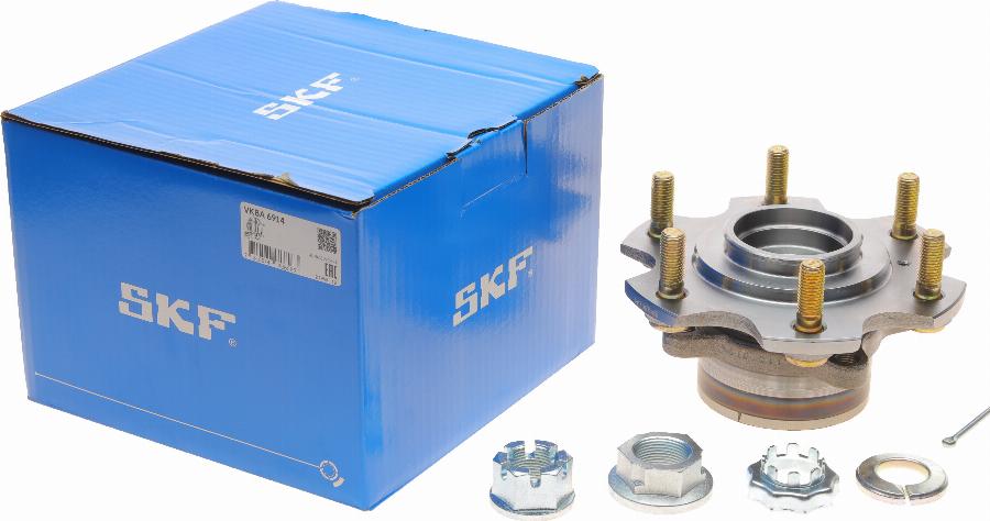 SKF VKBA 6914 - Комплект підшипника маточини колеса autozip.com.ua