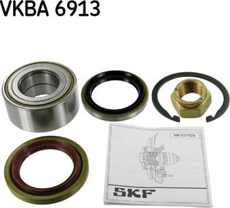 SKF VKBA 6913 - Комплект підшипника маточини колеса autozip.com.ua
