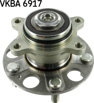 SKF VKBA 6917 - Комплект підшипника маточини колеса autozip.com.ua