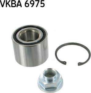 SKF VKBA 6975 - Комплект підшипника маточини колеса autozip.com.ua