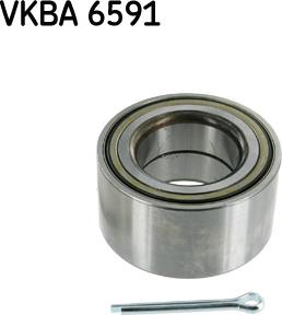 SKF VKBA 6591 - Комплект підшипника маточини колеса autozip.com.ua