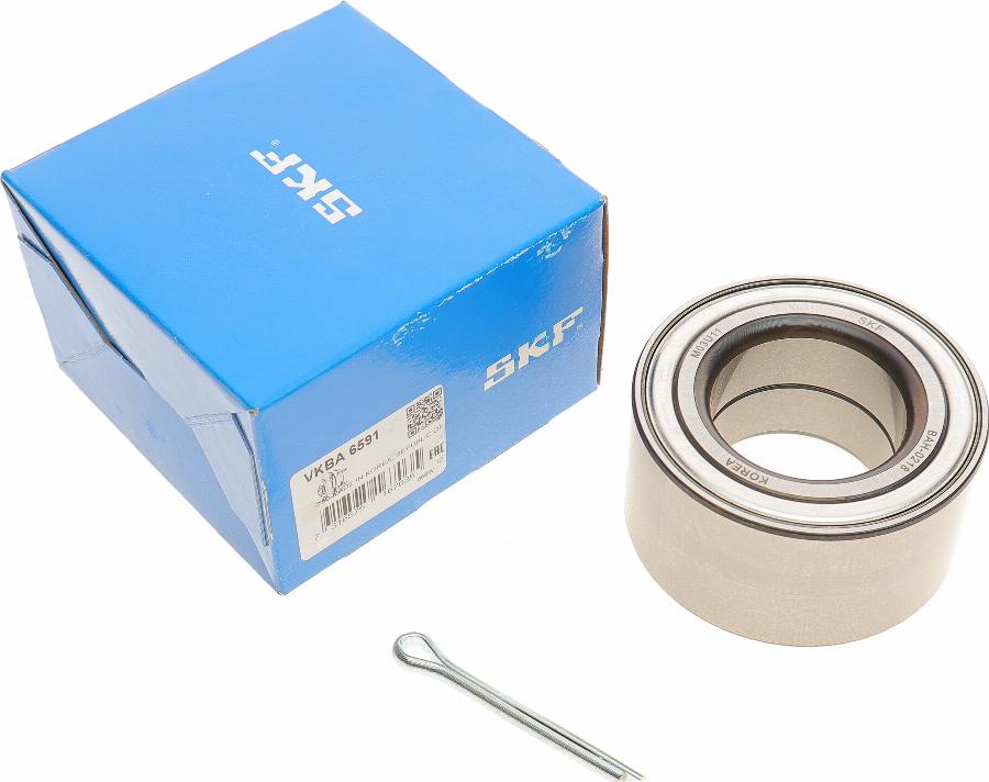 SKF VKBA 6591 - Комплект підшипника маточини колеса autozip.com.ua