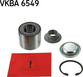 SKF VKBA 6549 - Комплект підшипника маточини колеса autozip.com.ua