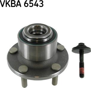 SKF VKBA 6543 - Комплект підшипника маточини колеса autozip.com.ua