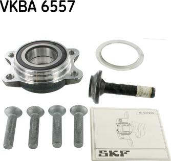 SKF VKBA 6557 - Комплект підшипника маточини колеса autozip.com.ua