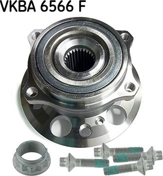 SKF VKBA 6566 F - Комплект підшипника маточини колеса autozip.com.ua