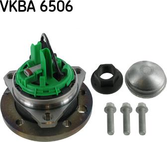 SKF VKBA 6506 - Комплект підшипника маточини колеса autozip.com.ua