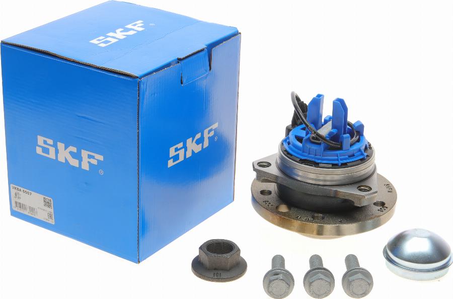 SKF VKBA 6507 - Комплект підшипника маточини колеса autozip.com.ua