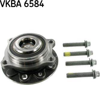 SKF VKBA 6584 - Комплект підшипника маточини колеса autozip.com.ua