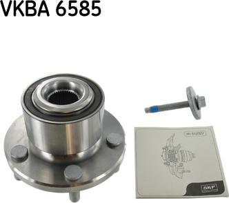 SKF VKBA 6585 - Комплект підшипника маточини колеса autozip.com.ua