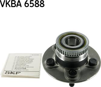 SKF VKBA 6588 - Комплект підшипника маточини колеса autozip.com.ua