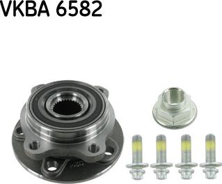 SKF VKBA 6582 - Комплект підшипника маточини колеса autozip.com.ua