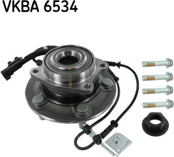 SKF VKBA 6534 - Комплект підшипника маточини колеса autozip.com.ua