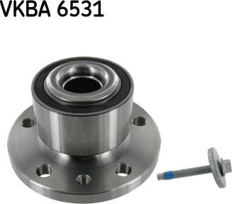 SKF VKBA 6531 - Комплект підшипника маточини колеса autozip.com.ua