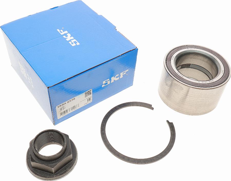 SKF VKBA 6570 - Комплект підшипника маточини колеса autozip.com.ua