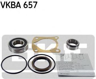 SKF VKBA 657 - Комплект підшипника маточини колеса autozip.com.ua