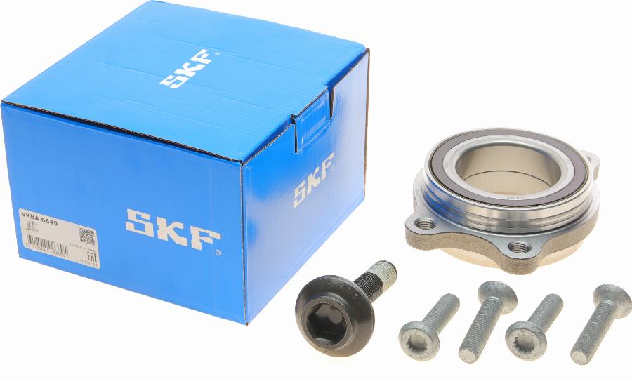 SKF VKBA 6649 - Комплект підшипника маточини колеса autozip.com.ua