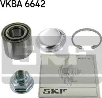 SKF VKBA 6642 - Комплект підшипника маточини колеса autozip.com.ua