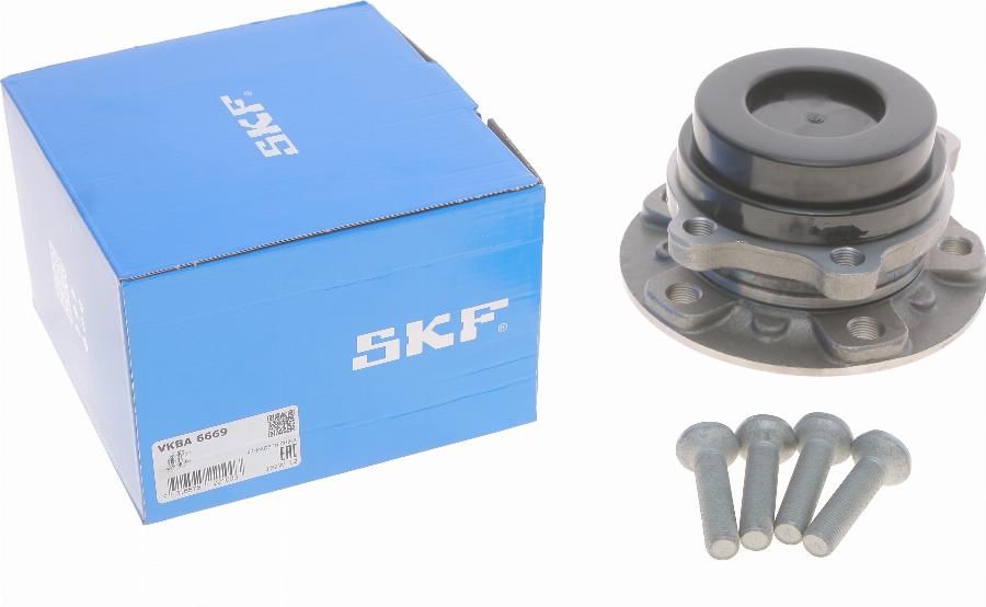 SKF VKBA6669 - Комплект підшипника маточини колеса autozip.com.ua