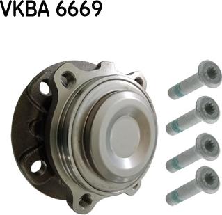SKF VKBA6669 - Комплект підшипника маточини колеса autozip.com.ua