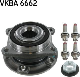 SKF VKBA 6662 - Комплект підшипника маточини колеса autozip.com.ua