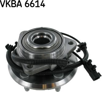 SKF VKBA 6614 - Комплект підшипника маточини колеса autozip.com.ua