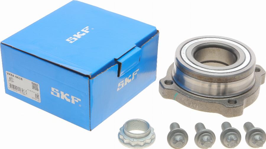 SKF VKBA 6618 - Комплект підшипника маточини колеса autozip.com.ua