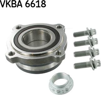 SKF VKBA 6618 - Комплект підшипника маточини колеса autozip.com.ua