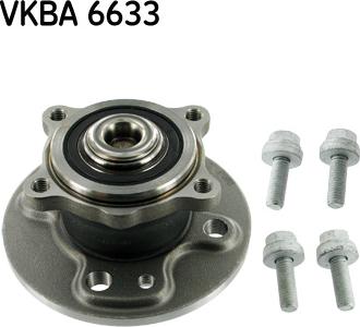 SKF VKBA 6633 - Комплект підшипника маточини колеса autozip.com.ua