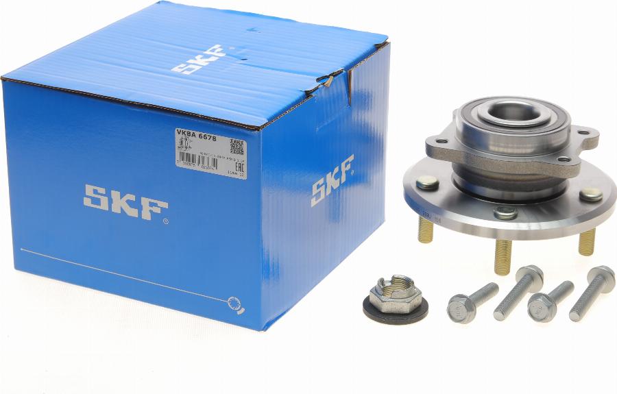 SKF VKBA 6678 - Комплект підшипника маточини колеса autozip.com.ua