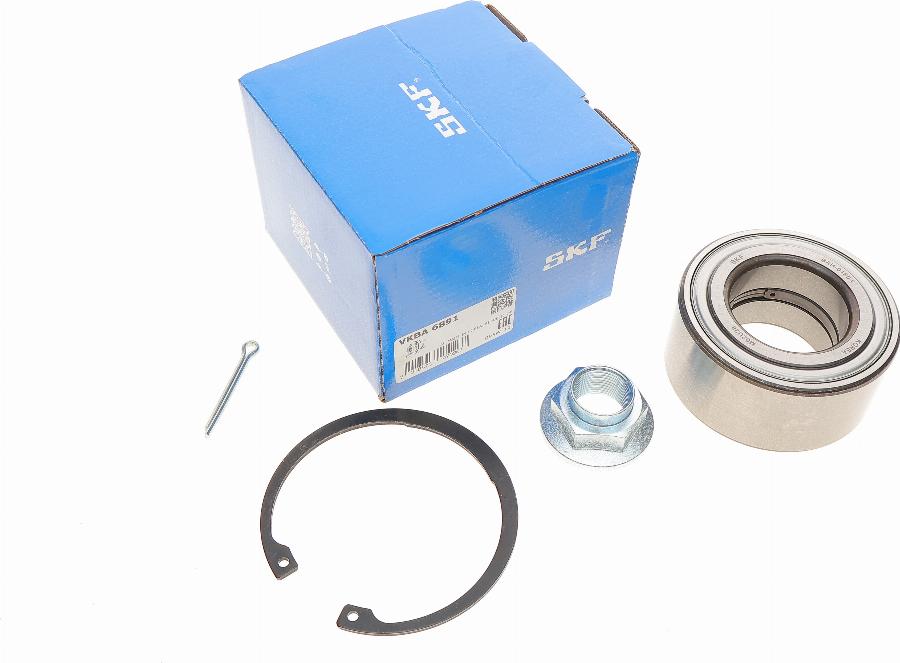 SKF VKBA 6891 - Комплект підшипника маточини колеса autozip.com.ua