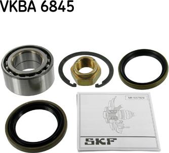 SKF VKBA 6845 - Комплект підшипника маточини колеса autozip.com.ua