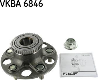 SKF VKBA 6846 - Комплект підшипника маточини колеса autozip.com.ua