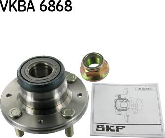 SKF VKBA 6868 - Комплект підшипника маточини колеса autozip.com.ua