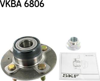 SKF VKBA 6806 - Маточина колеса autozip.com.ua