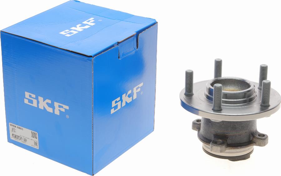 SKF VKBA 6801 - Комплект підшипника маточини колеса autozip.com.ua