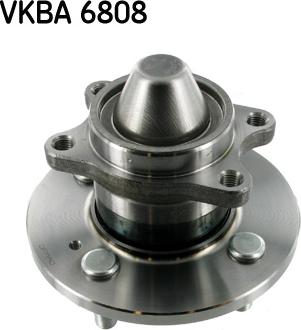 SKF VKBA 6808 - Комплект підшипника маточини колеса autozip.com.ua