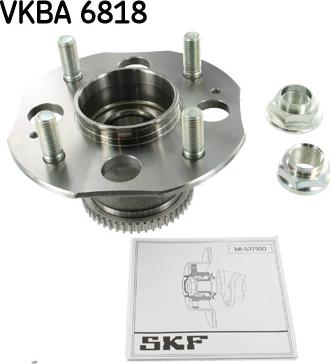 SKF VKBA 6818 - Комплект підшипника маточини колеса autozip.com.ua