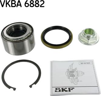 SKF VKBA 6882 - Комплект підшипника маточини колеса autozip.com.ua