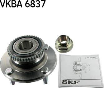 SKF VKBA 6837 - Маточина колеса autozip.com.ua