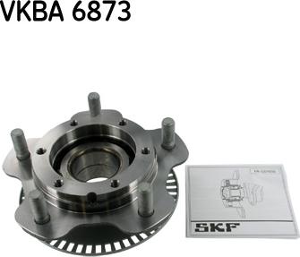 SKF VKBA 6873 - Комплект підшипника маточини колеса autozip.com.ua