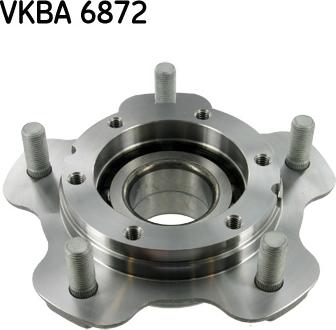 SKF VKBA 6872 - Комплект підшипника маточини колеса autozip.com.ua