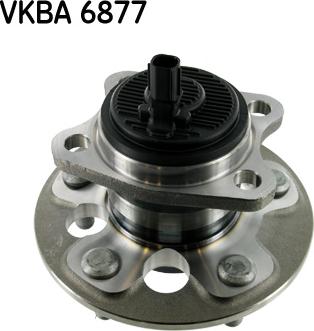 SKF VKBA 6877 - Комплект підшипника маточини колеса autozip.com.ua