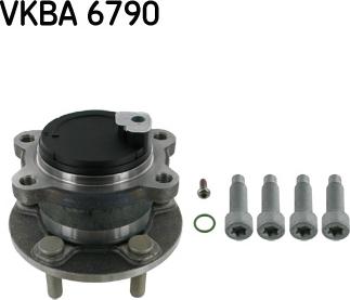 SKF VKBA 6790 - Комплект підшипника маточини колеса autozip.com.ua